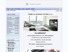 Tablet Screenshot of forum.olmi.cz