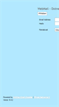 Mobile Screenshot of mail.olmi.cz
